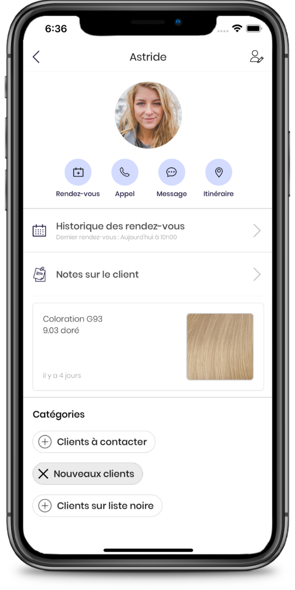 Le fichier client fleeky